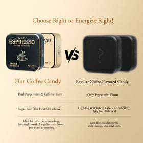 IMINT Sugar-Free Coffee Mints no artificial colors for pure flavor and color-free appeal