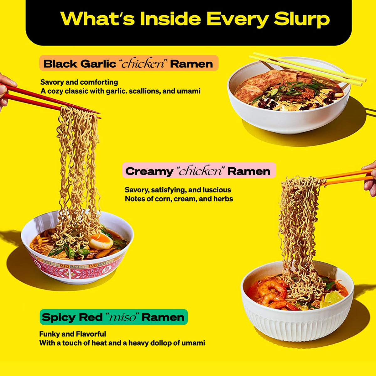 immi Slurpable noodle texture with firm bite that soaks up broth