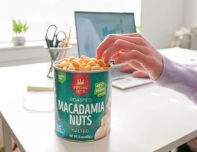 Imperial Nuts Macadamia Salted Roasted in baking for nutty flavor boost