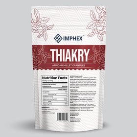 IMPHEX Thiakry dining-table setup conveys ready-to-serve African dessert