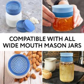 IMPRESA blue lid adjustable silicone airflow controls fermentation conditions