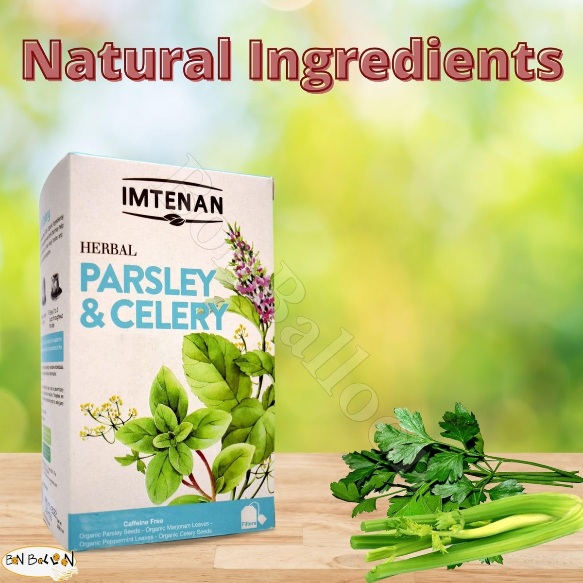 Imtenan tea blend aroma rising from a cup, suggesting a warm, comforting habit.
