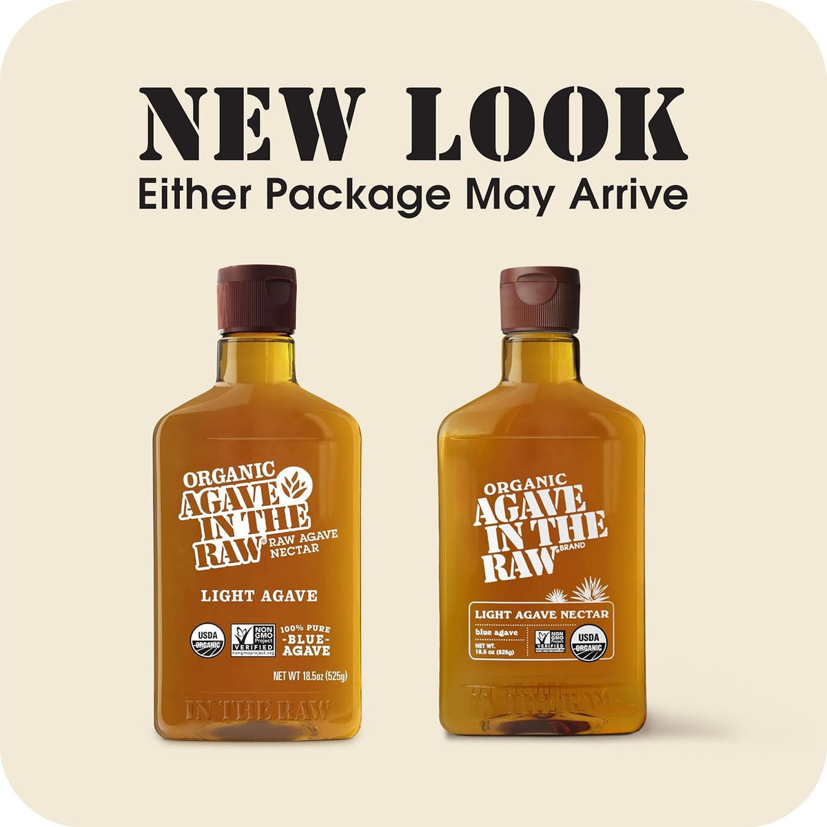 IN THE RAW Agave Nectar baking glaze enables moistening and browning in recipes