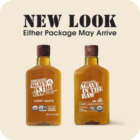 IN THE RAW Agave Nectar baking glaze enables moistening and browning in recipes