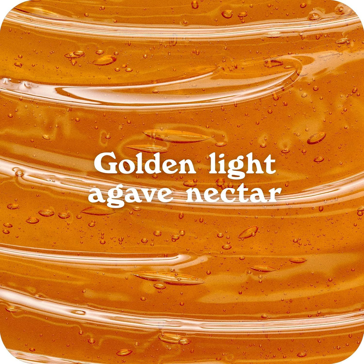 IN THE RAW Agave Nectar pour spout for smooth drizzle in coffee, tea, or cocktails