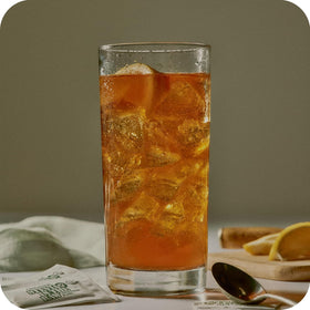 Dissolving In The Raw stevia packet in liquid demonstrating quick sweetness