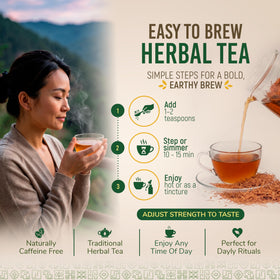INCA MASTER TEA Amber brew, with clean processing and consistent quality.