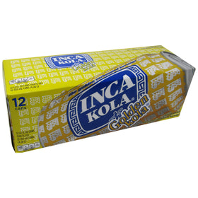 Inca Kola Golden 12pk pack for events and everyday refreshment