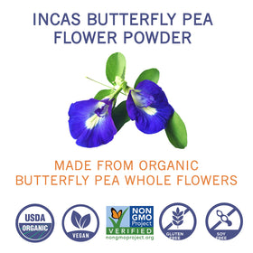 Incas 4-ounce jar packaging on kitchen shelf