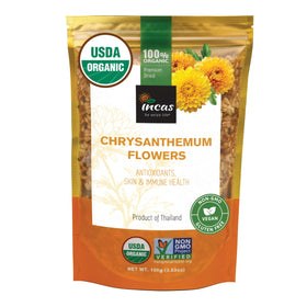 Incas Chrysanthemum Tea – dried flowers for pure, organic infusion