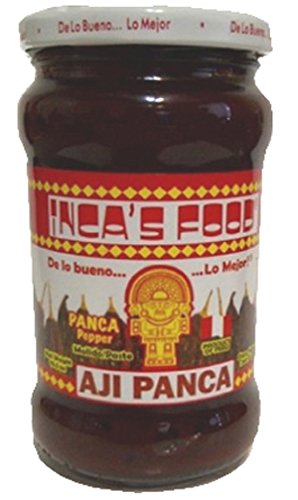 Inca's Food Aji Panca paste jar for brightening stews with mild, fruity Peruvian flavor