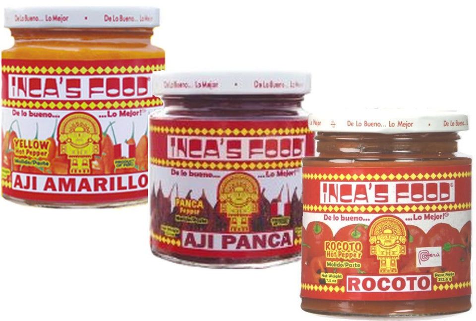 Inca's Food mixed sampler jars deliver vibrant Peruvian flavors.
