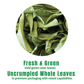 Incas kaffir lime leaves added to Tom Kha soup for authentic citrus infusions