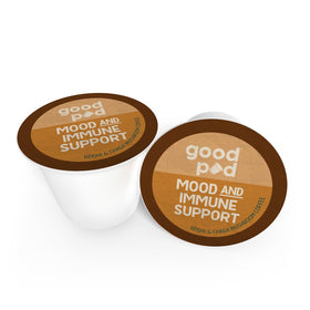 Independence Coffee Co goodPOD reishi-chaga mushrooms for natural energy.