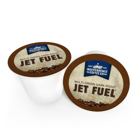 Jet Fuel Intense cup shows full body and herbal hints