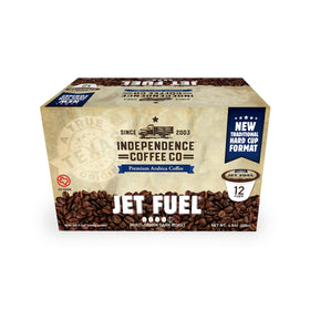 Jet Fuel Intense pods pack, convenient single-serve coffee solution