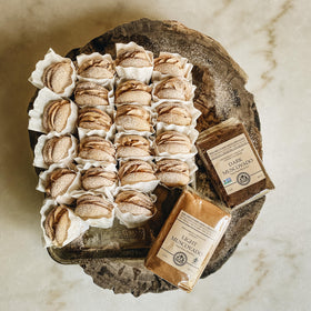 Fudge made with India Tree Dark Muscovado Sugar for rich sweetness