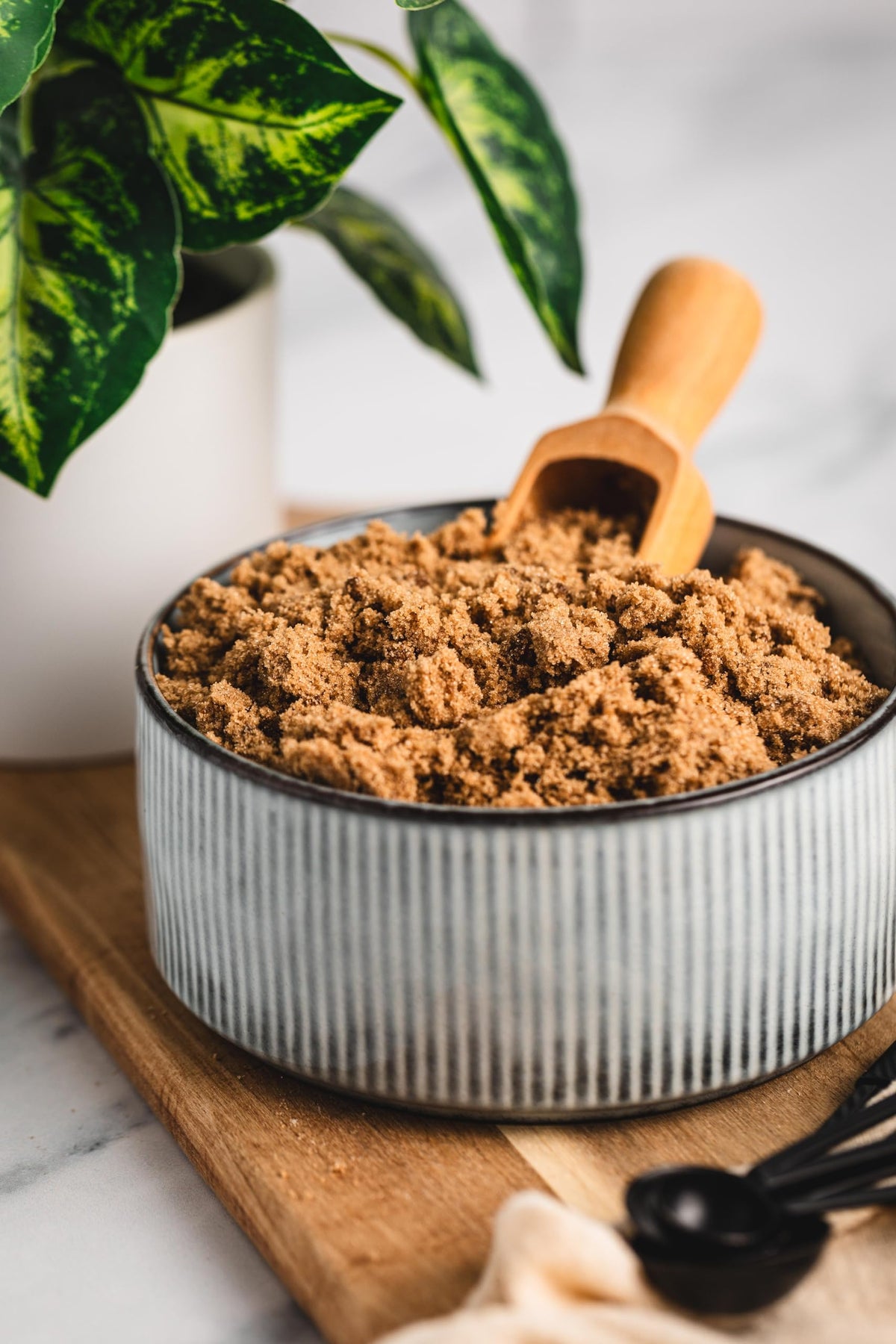India Tree Light Muscovado sugar scoop ready for recipes