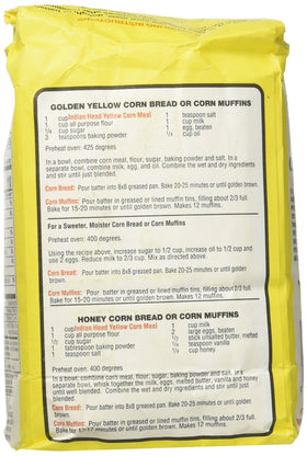 Indian Head corn meal polenta serving highlights bright color and versatility.