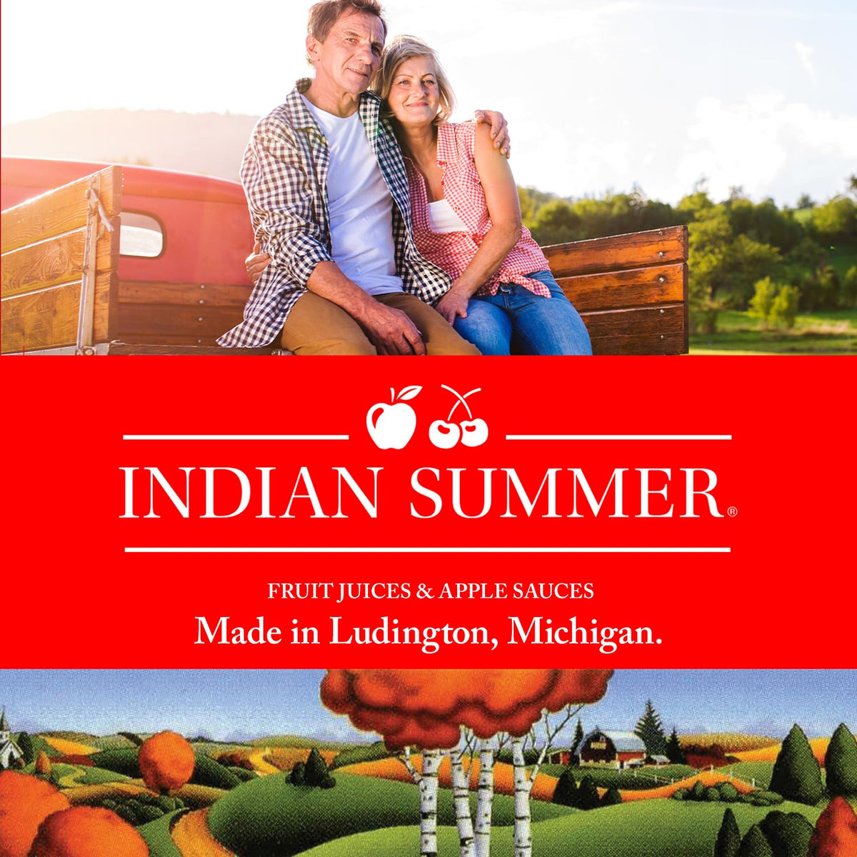 INDIAN SUMMER Chunky Applesauce Unopened Pack preserves freshness for later enjoyment
