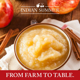 INDIAN SUMMER US apples close-up showcasing natural fruit flavor