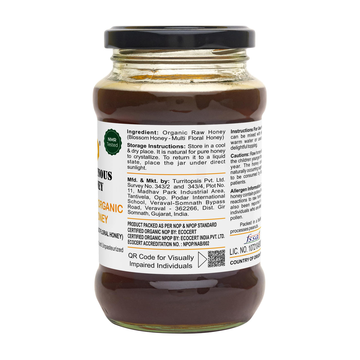 INDIGENOUS HONEY single-origin floral region nectar enhances distinct aroma