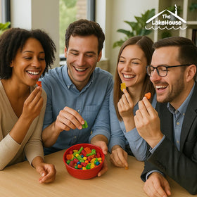 The LakeHouse individually wrapped candies ensure freshness and simple sharing.