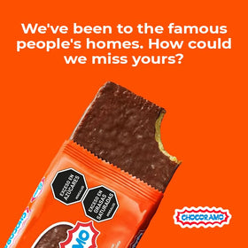 Individually wrapped Ramo Chocoramo Mini for freshness.
