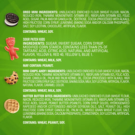 Individually wrapped snacks image, keeps freshness and grab-and-go convenience.
