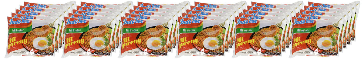 Indomie halal certification logo on packaging, trusted halal noodles.