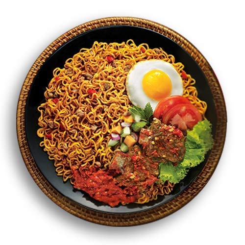 Indomie Mi Goreng cooking instructions guide for a fast stir-fry.