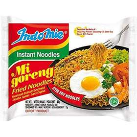 Indomie Mi Goreng noodles pack offers convenient multi-pack meals for busy days