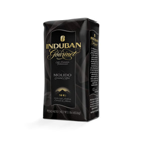Induban Gourmet coffee bag ready for a premium morning brew.