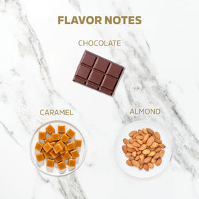 Induban Gourmet notes red fruits and almond for a nuanced cup.
