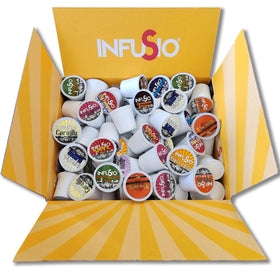 InfuSio Almond Amaretto pod for Keurig—morning flavor boost.