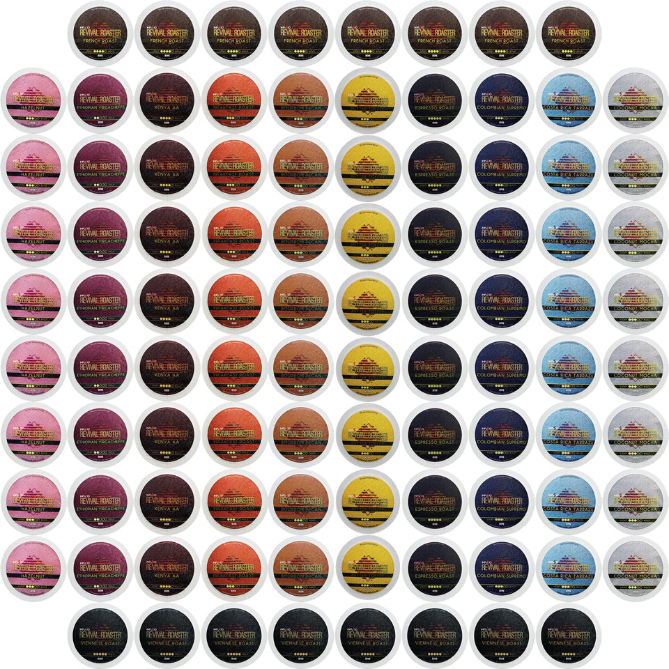 InfuSio coffee pods variety pack for daily flavor variety