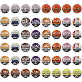 InfuSio flavored variety-pack pods, showcasing vibrant flavors for tastings.
