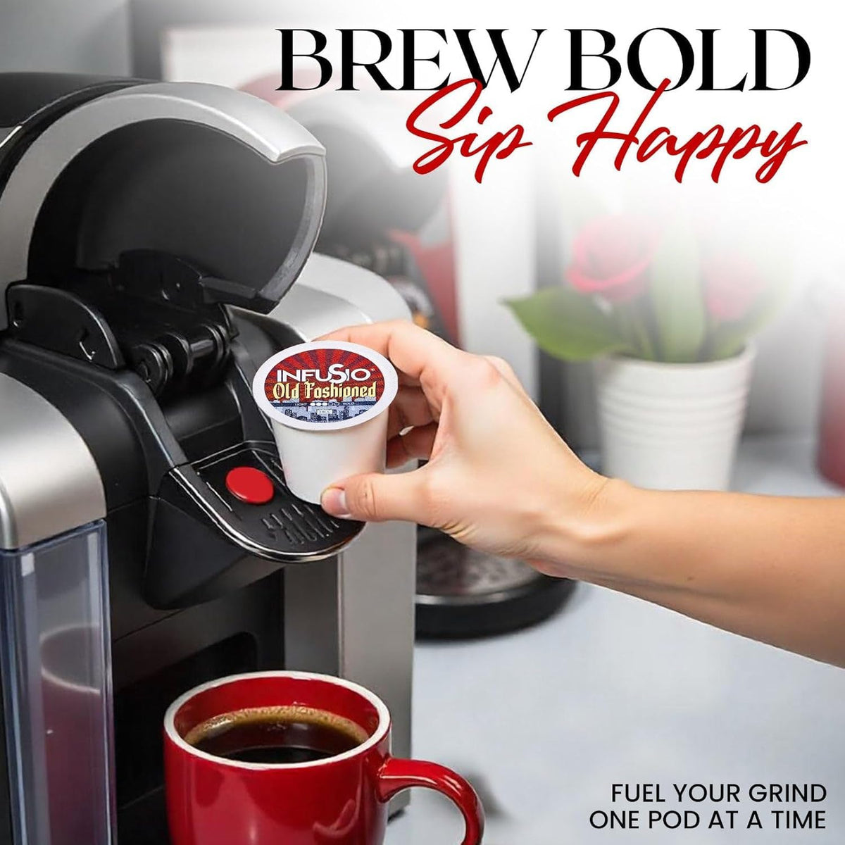 InfuSio Keurig 2.0 compatible pod—easy brew.