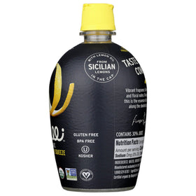 Pouring Ingrilli Lemon Squeeze for bright citrus in beverages
