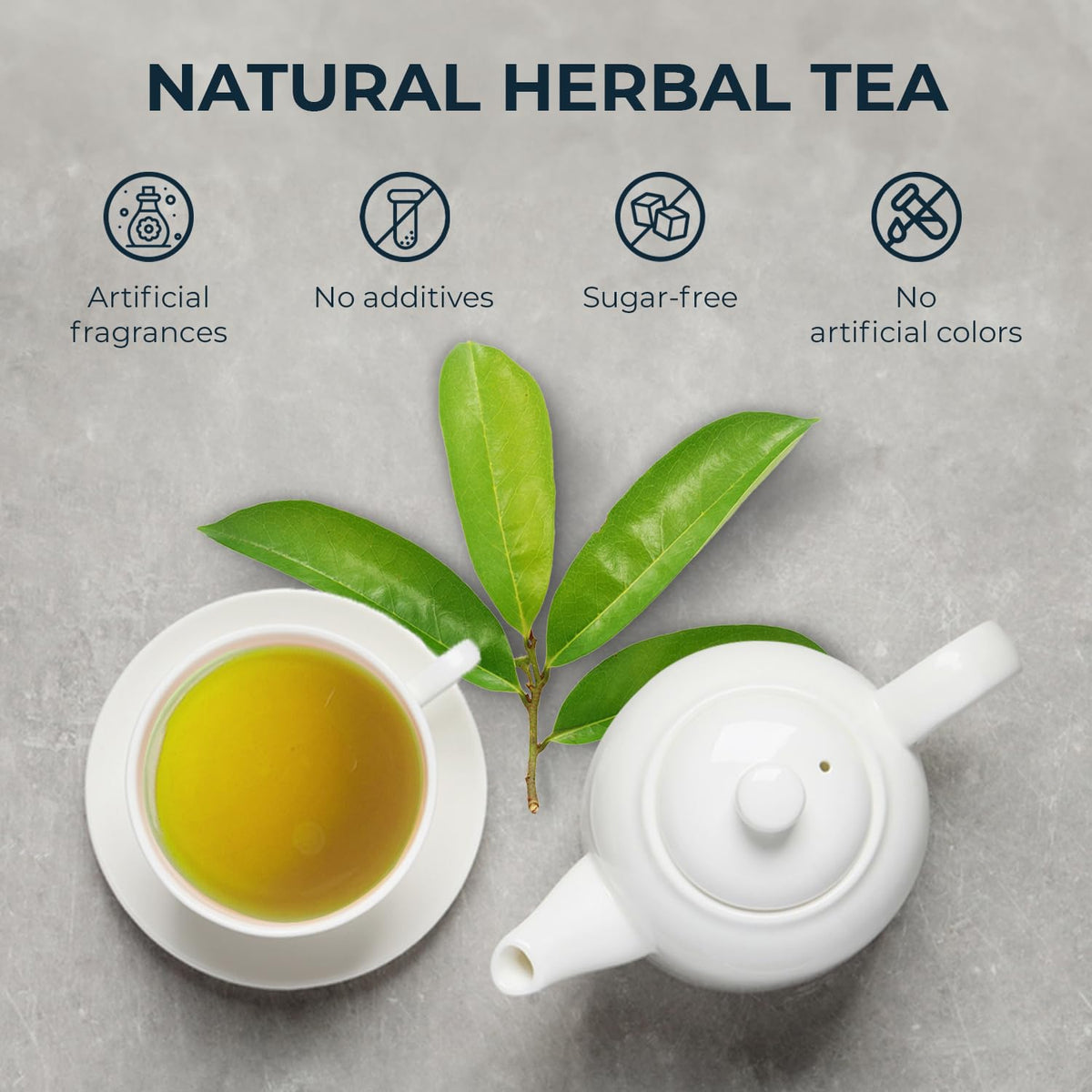 Injoy Your Vitalgrin Soursop tea premium leaves close-up highlighting quality.