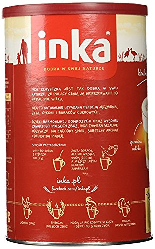 INKA can on kitchen shelf, ideal for quick, flavorful moments.