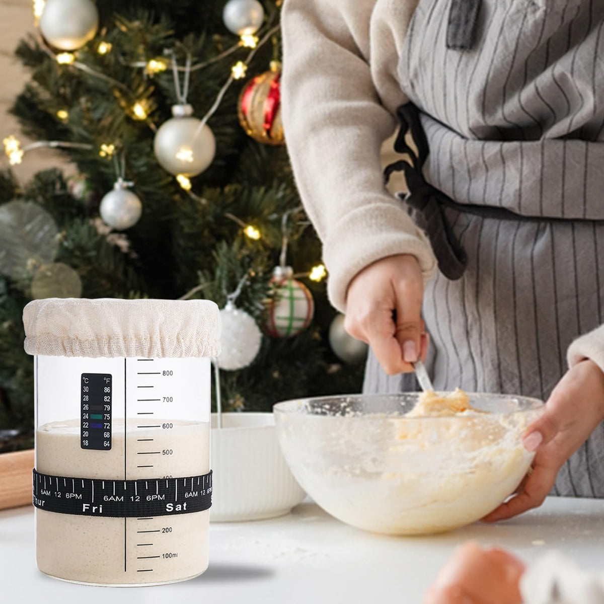 INOBYO sourdough starter kit makes a thoughtful gift for bakers.