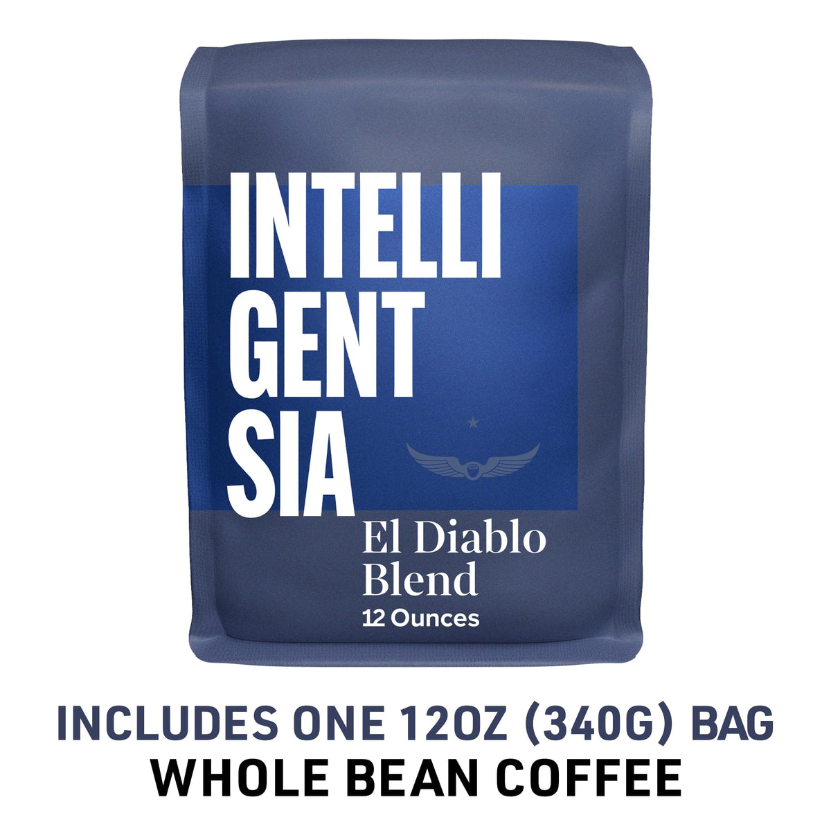 Intelligentsia El Diablo bag front view reflects freshness and bold aroma
