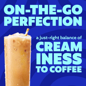 12-pack display of International Delight Cinnabon Iced Coffee ready for stocking.