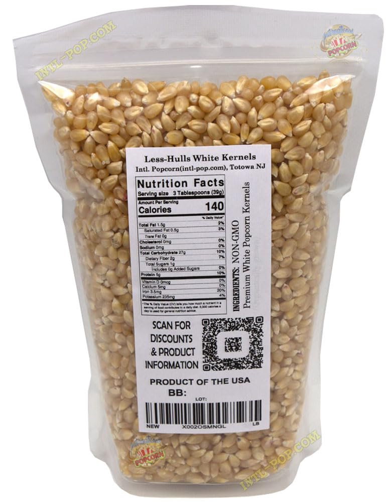 International Popcorn healthy-snack-appeal image highlighting high-fiber, low-calorie benefits.