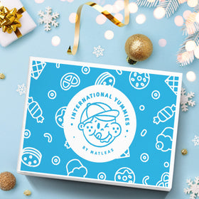 International Yummies European treats scene, refined, culturally inspired delights.