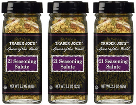 IP 21 Seasoning Salute bottle pouring enhances flavor for quick weeknight meals