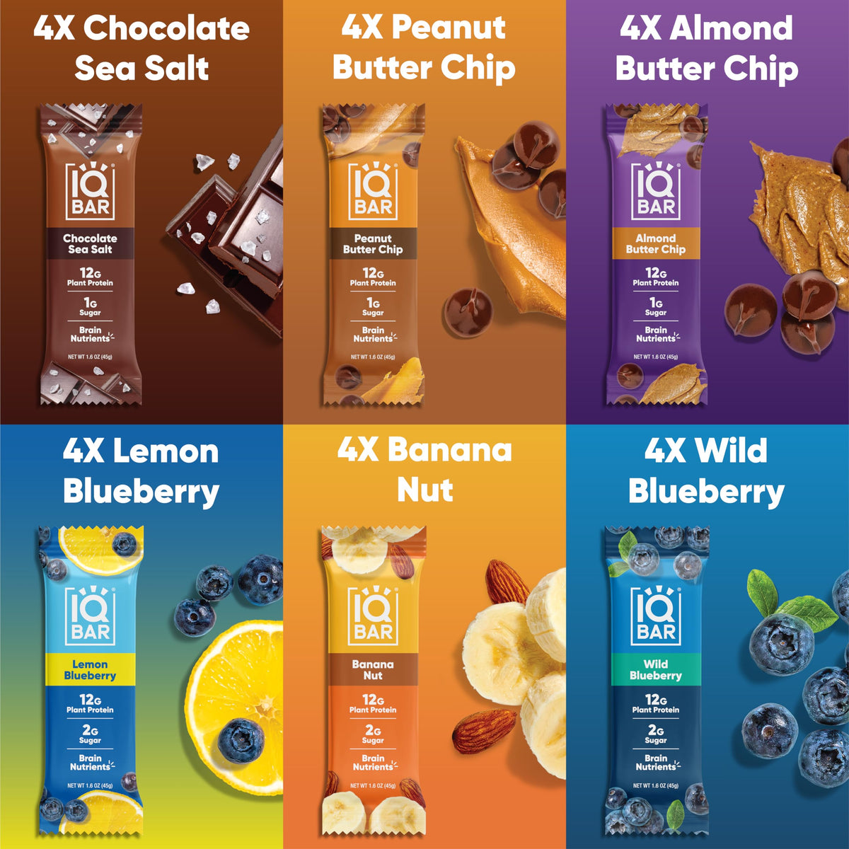 IQBAR bars on desk travel-friendly snack for focus and steady energy.