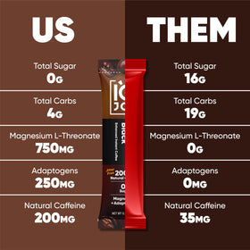 IQBAR IQJOE vanilla spice flavor pairs with smooth focus and mood