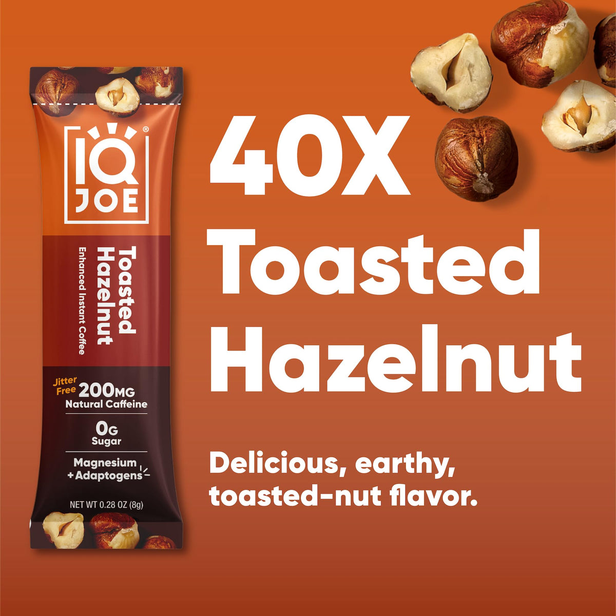 IQJOE mushroom coffee sticks pack open for convenient, on-the-go energy.